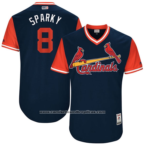 Camiseta Beisbol Hombre St. Louis Cardinals 2017 Little League World Series Mike Leake Azul